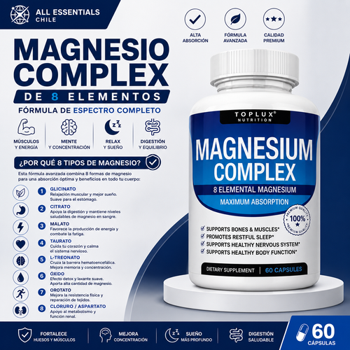 MAGNESIO COMPLEX 8  1000 MG